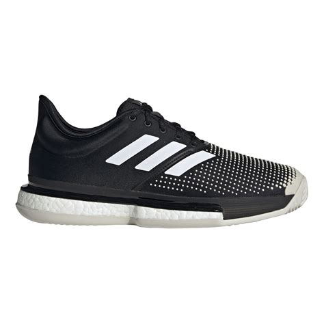 adidas herren courtjam solecourt boost clay 42 2 3 schwarz